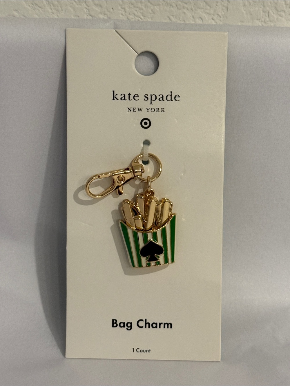Kate Spade x Target French Fries Bag Charm